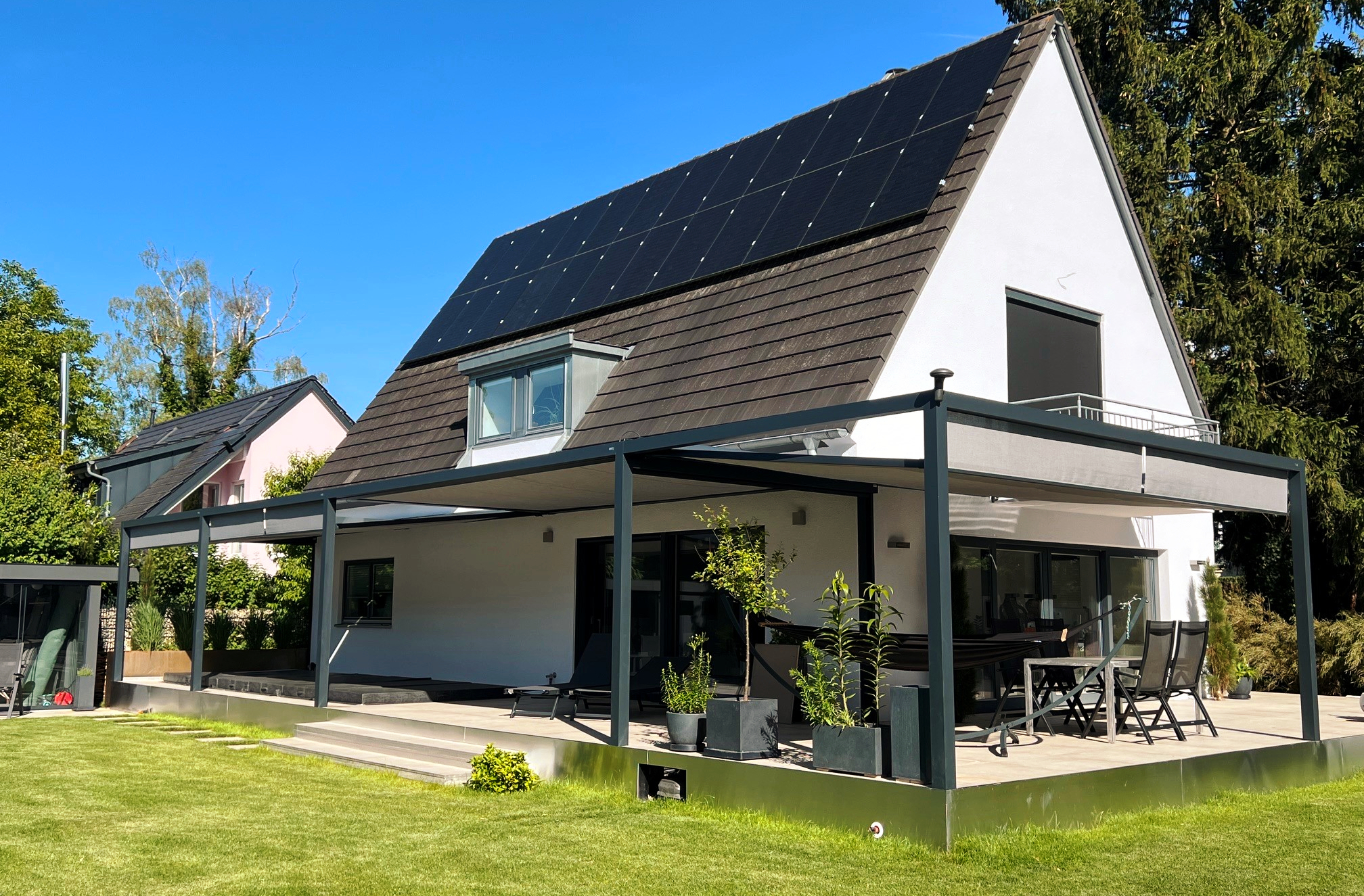 Fertige Terrasse nach Projektabschluss